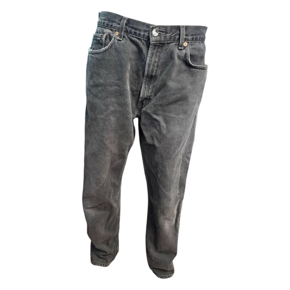 LEVIS 505 Black Mens Jeans Size 38 x 32 Vintage 90's